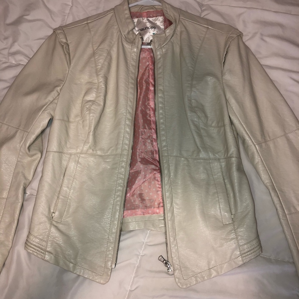maurices faux leather jacket